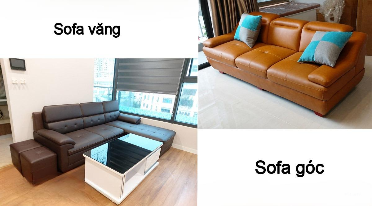 Sofa góc và sofa văng nên chọn loại nào