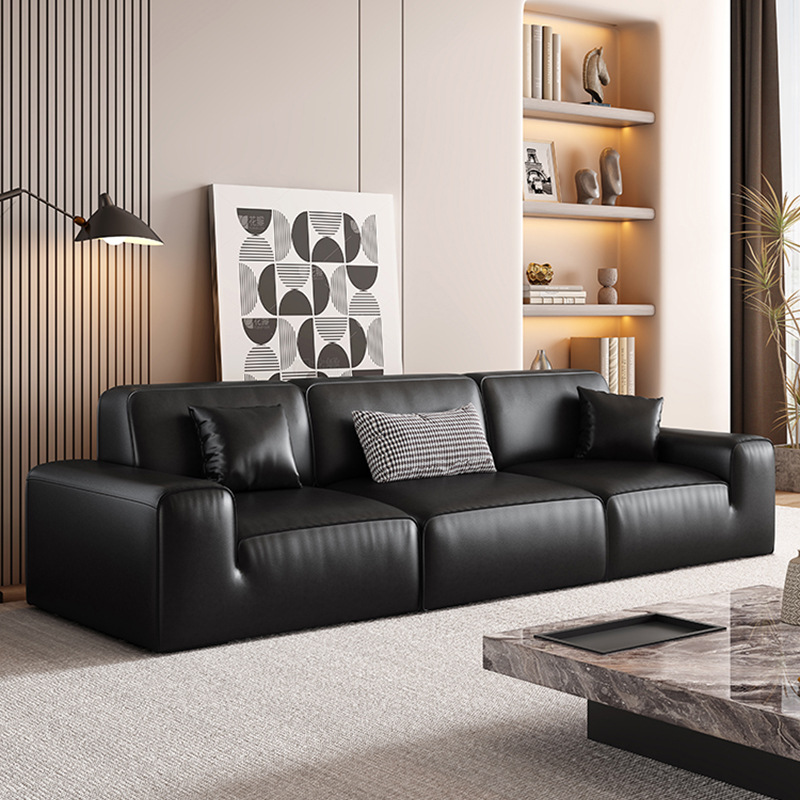 Sofa da sang trọng phong cách Minimalist SKM788