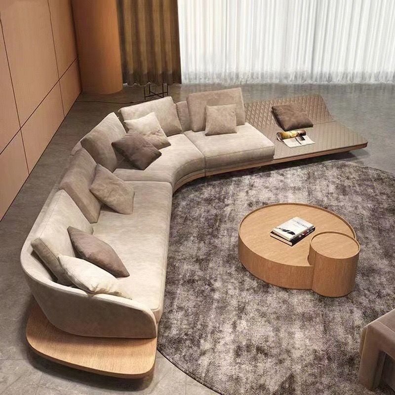 Sofa bọc vải công nghệ cho phòng khách