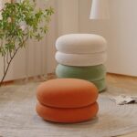 Đôn sofa phòng khách hình bánh Macaron FJ490