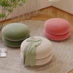 Đôn sofa phòng khách hình bánh Macaron FJ490