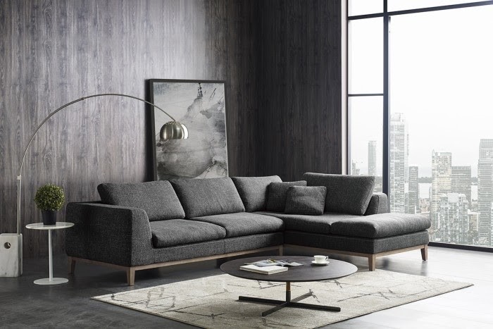 Ghế sofa màu xám dẫn đầu xu hướng 2025