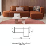 Sofa Modul tựa lưng hai chiều sảnh chờ lối đi FJ34