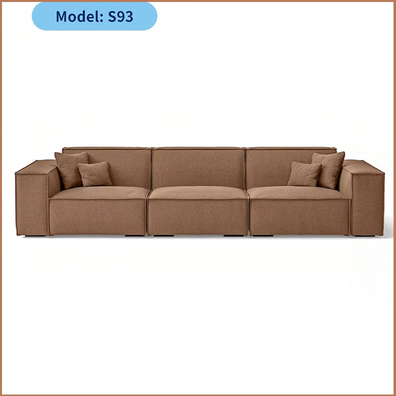 Sofa băng cao cấp bọc vải Linen S93