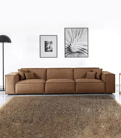 Sofa băng cao cấp bọc vải Linen S93