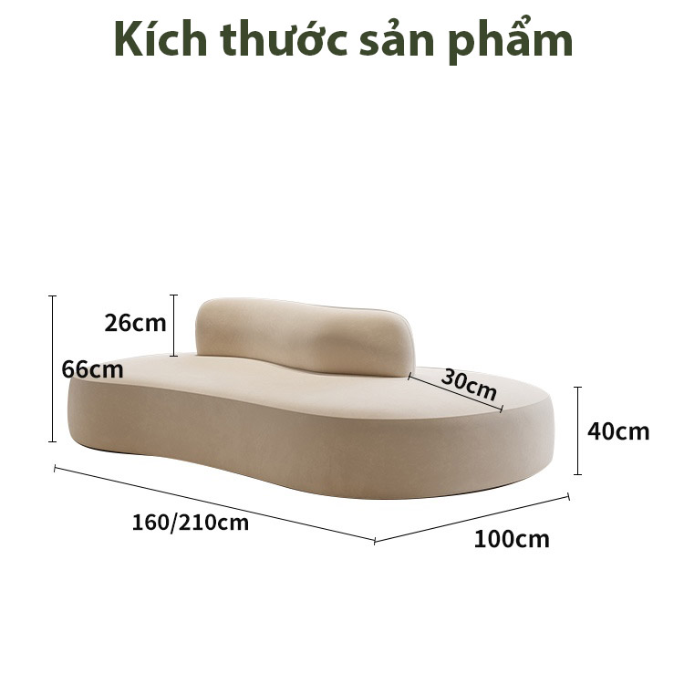 Sofa cong hai mặt sảnh chờ khách sạn triển lãm FJ492