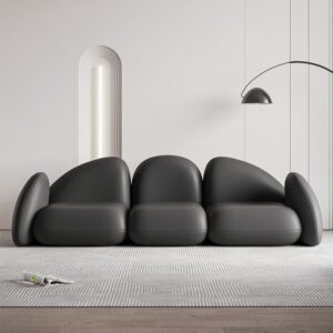 Sofa văng da kiểu dáng độc đáo