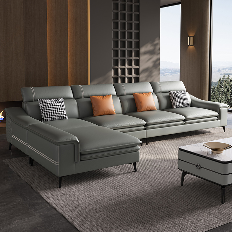 ghế sofa góc chữ L phòng khách