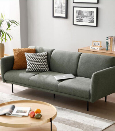 Giường ghế sofa bọc vải cao cấp thư giãn SP361