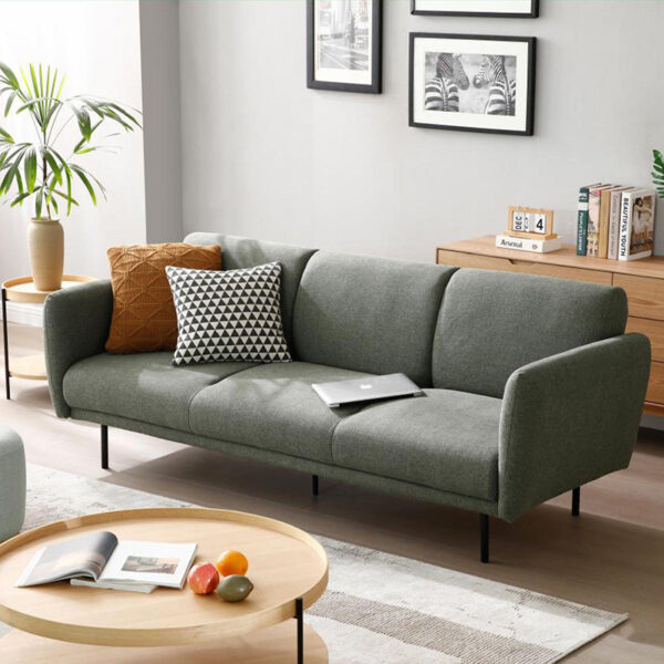 Giường ghế sofa bọc vải cao cấp thư giãn SP361