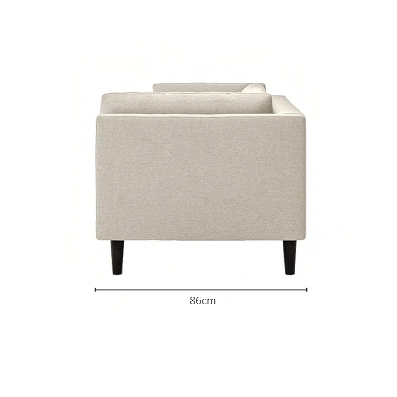 Sofa Arthur bọc vải linen sang trọng hiện đại S100