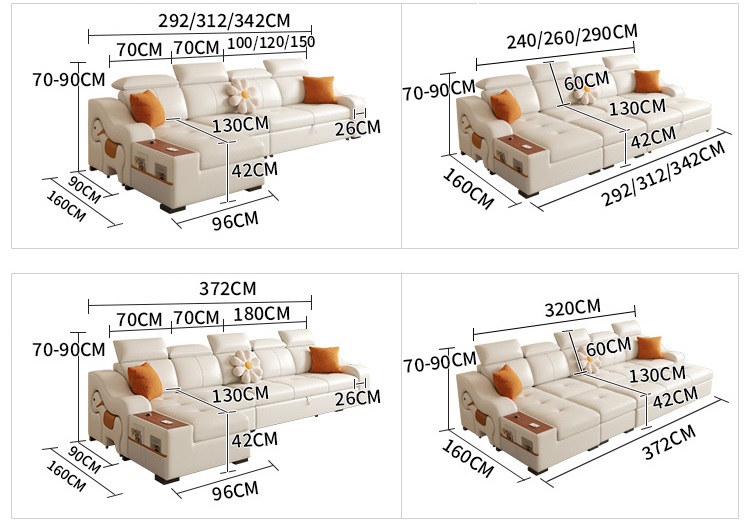 Sofa bed cao cấp tiện nghi sang trọng JES567