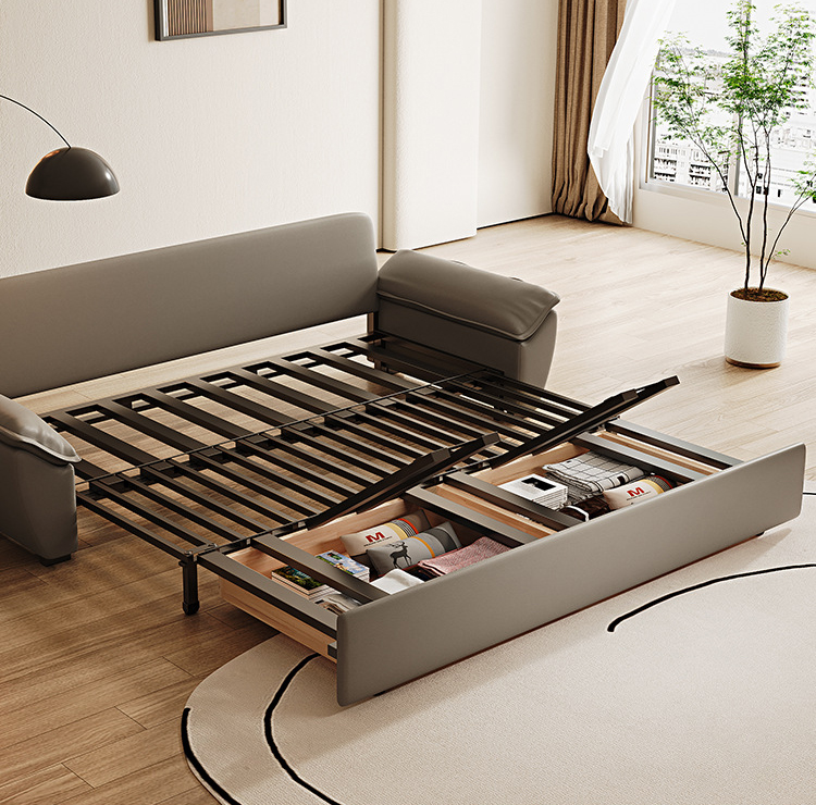 Sofa bed tích hợp ngăn lưu trữ thông minh JES415