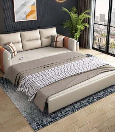 Sofa giường kéo đa năng nhiều màu ấn tượng JES367