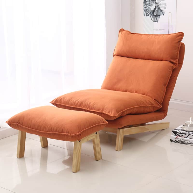 Ghế lười thư giãn sofa gỗ hiện đại