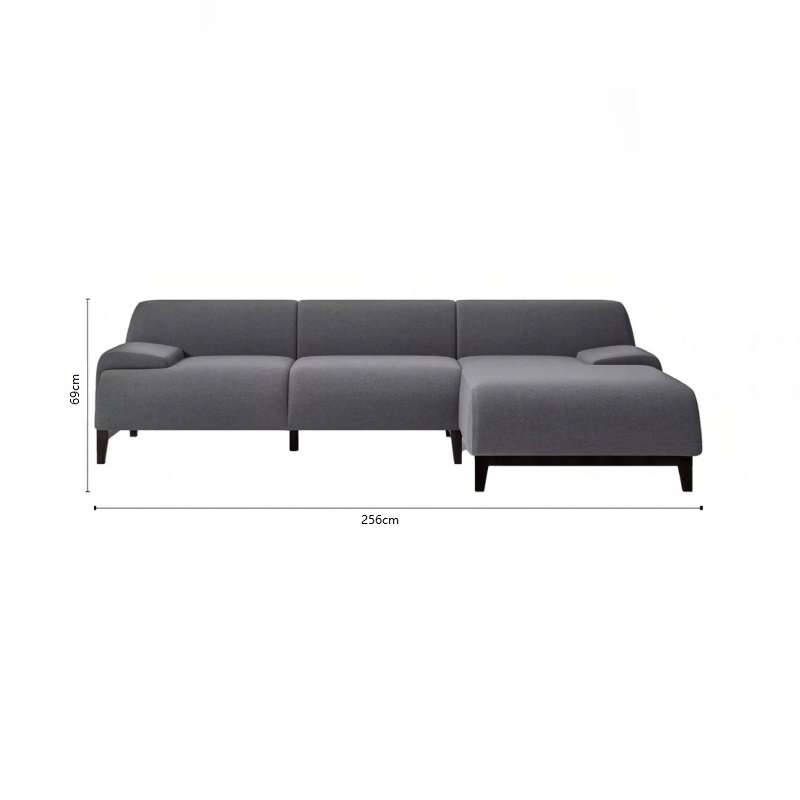 Sofa hiện đại tối giản vải linen sang trọng S112