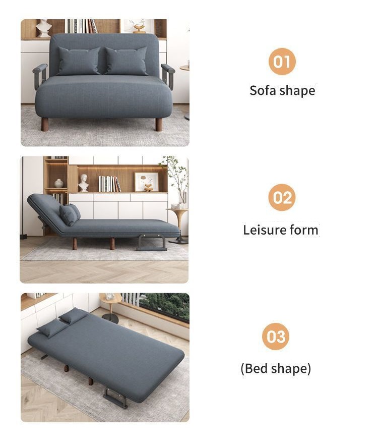 Sofa kết hợp giường gấp nhiều màu hiện đại WQ6280