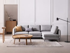 Sofa nỉ đẹp thiết kế góc chữ L