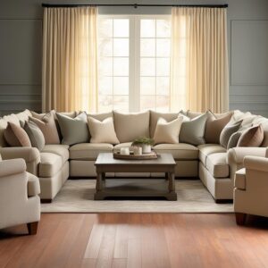 Kiểu dáng sofa phòng khách độc đáo