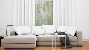 Sofa phòng khách nhỏ gọn chữ L