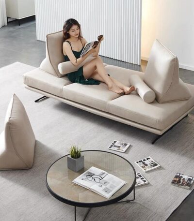 Sofa Prado bọc vải decor phòng sáng tạo FQ1072