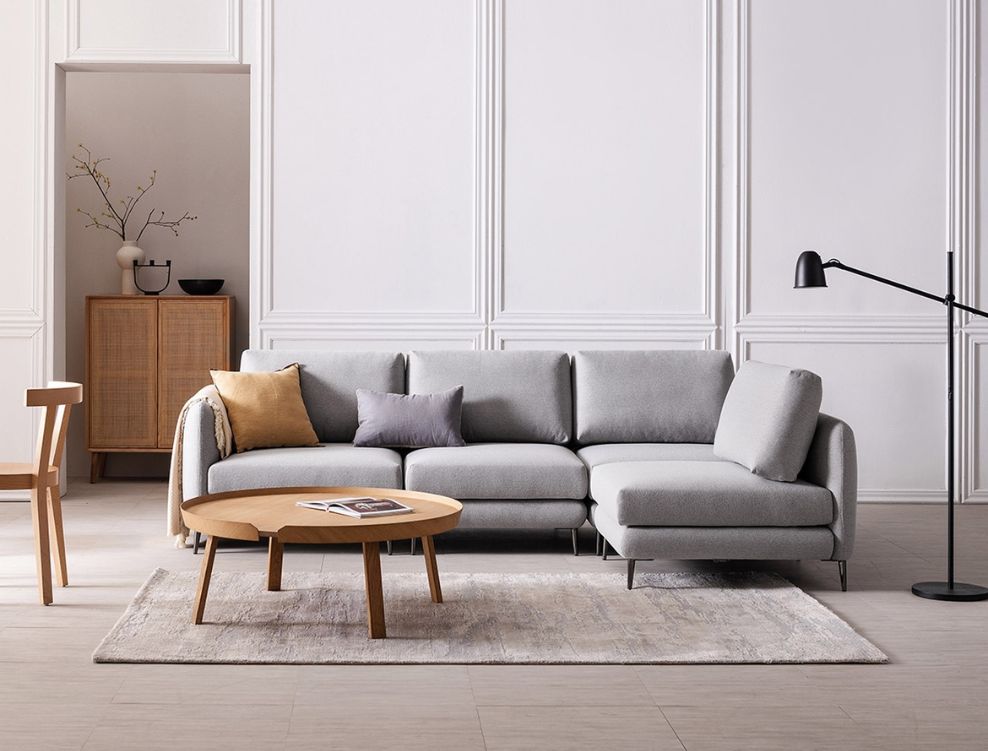 Sofa vải nỉ phòng khách 