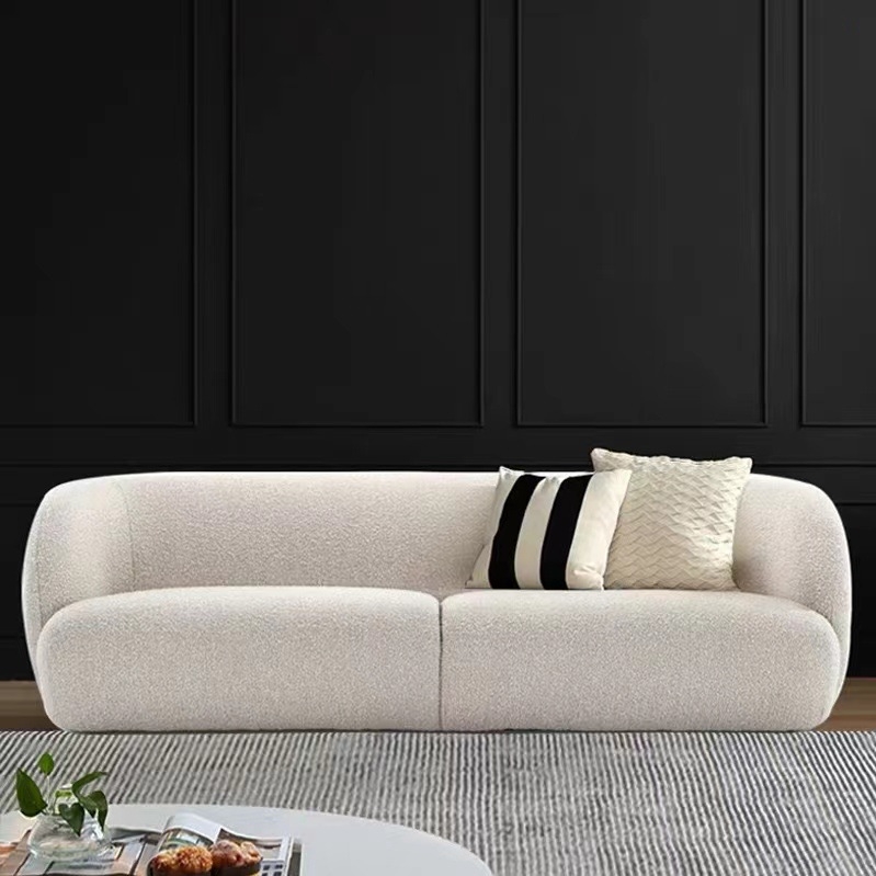 Sofa vải phong cách Bắc Âu decor phòng XR2896