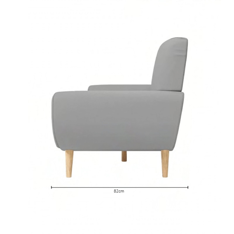 Sofa văng bọc da sang trọng hiện đại S105