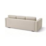 Sofa văng bọc vải linen decor phòng sang trọng S96