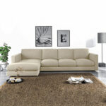 Sofa văng bọc vải linen decor phòng sang trọng S96