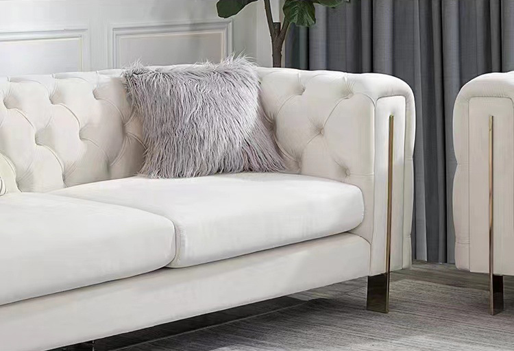 Sofa văng bọc vải sang trọng hiện đại XR1650