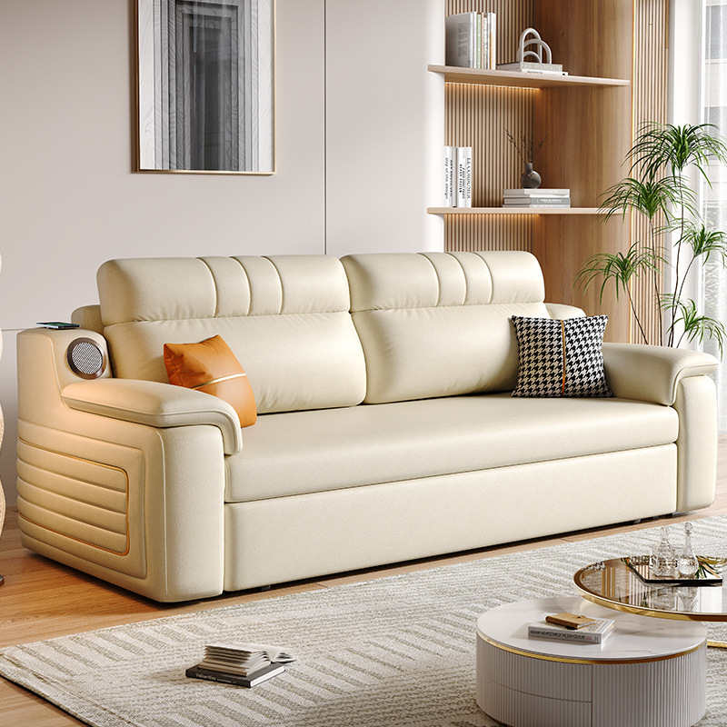 sofa văng da đa năng cao cấp