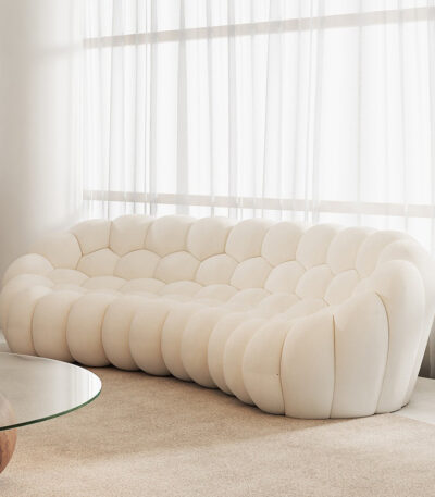 Sofa văng họa tiết Honeycomb ấn tượng FQ1217