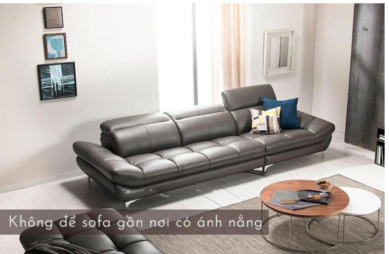 Đặt sofa vị trí phù hợp