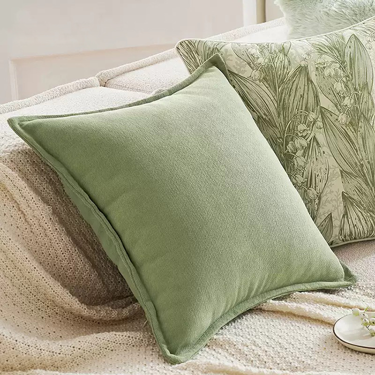 Gối sofa tựa lưng màu xanh Matcha hiện đại LIV171