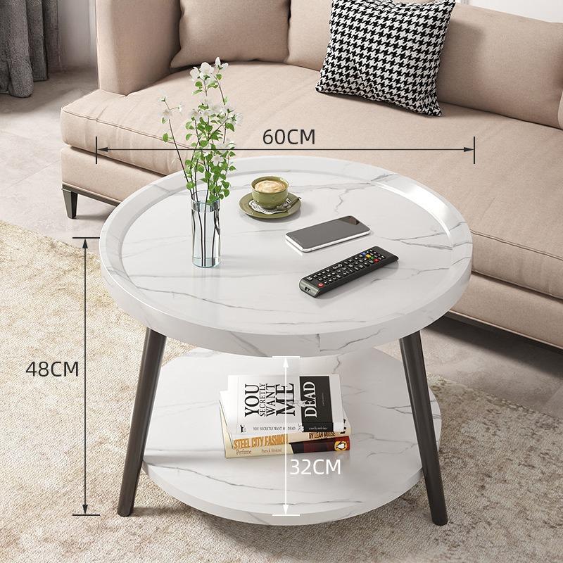 Bàn góc sofa decor căn hộ nhỏ bằng gỗ tinh tế BAZ418