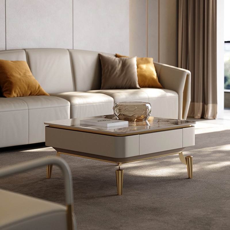 Bàn sofa hiện đại mặt đá đa kiểu dáng cao cấp YMA170