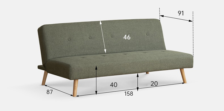 Ghế giường sofa thư giãn hiện đại YHM019