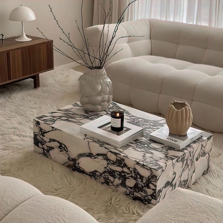 Đặt bàn sofa phòng khách ở vị trí trung tâm