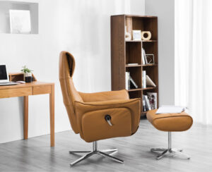 Ghế armchair xoay thư giãn có điều chỉnh nâng hạ