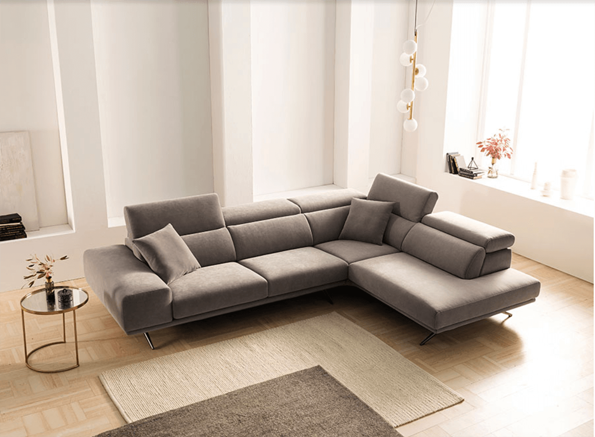 Ghế sofa góc chữ L cho phòng khách nhỏ