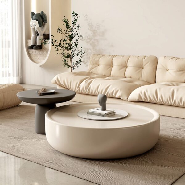 Bàn sofa phòng khách Wabi-sabi thanh lịch FSL613