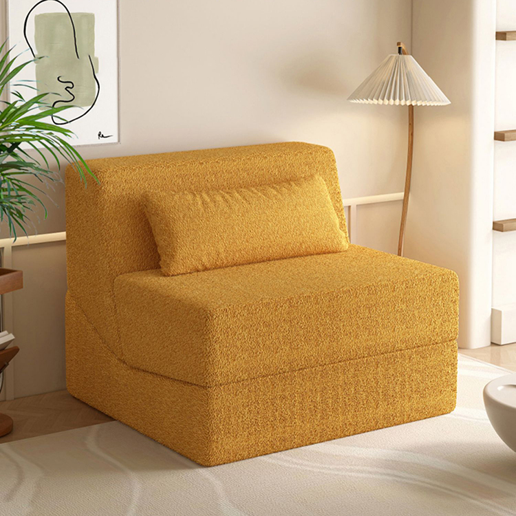 Sofa giường đơn gấp gọn decor nhiều màu ESL550