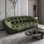 Sofa văng vải decor phòng nghệ thuật sáng tạo XW0084