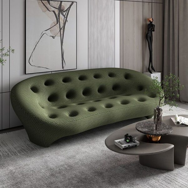 Sofa văng vải decor phòng nghệ thuật sáng tạo XW0084