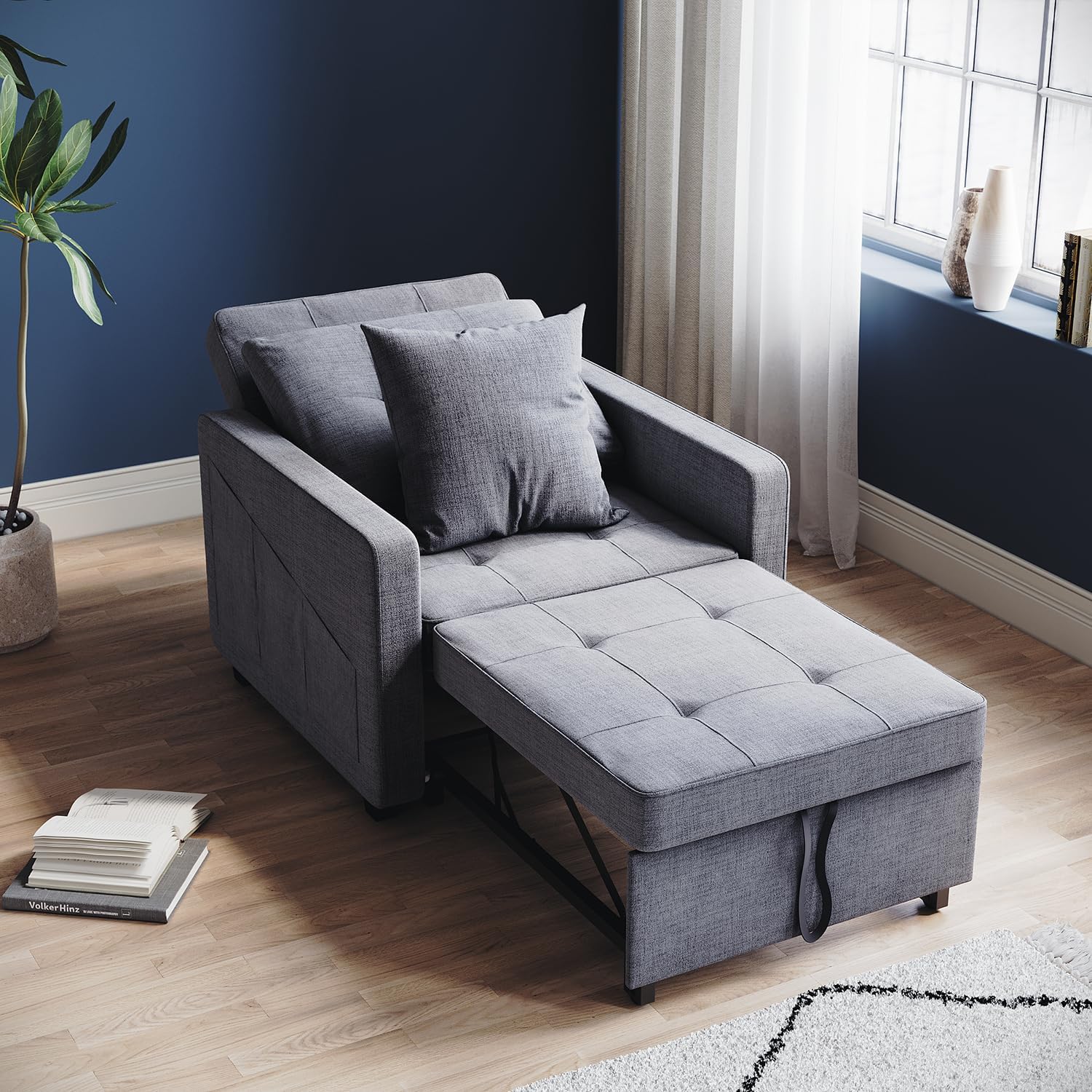 Mách bạn bí quyết bố trí sofa giường đơn hài hòa với từng không gian nhà 