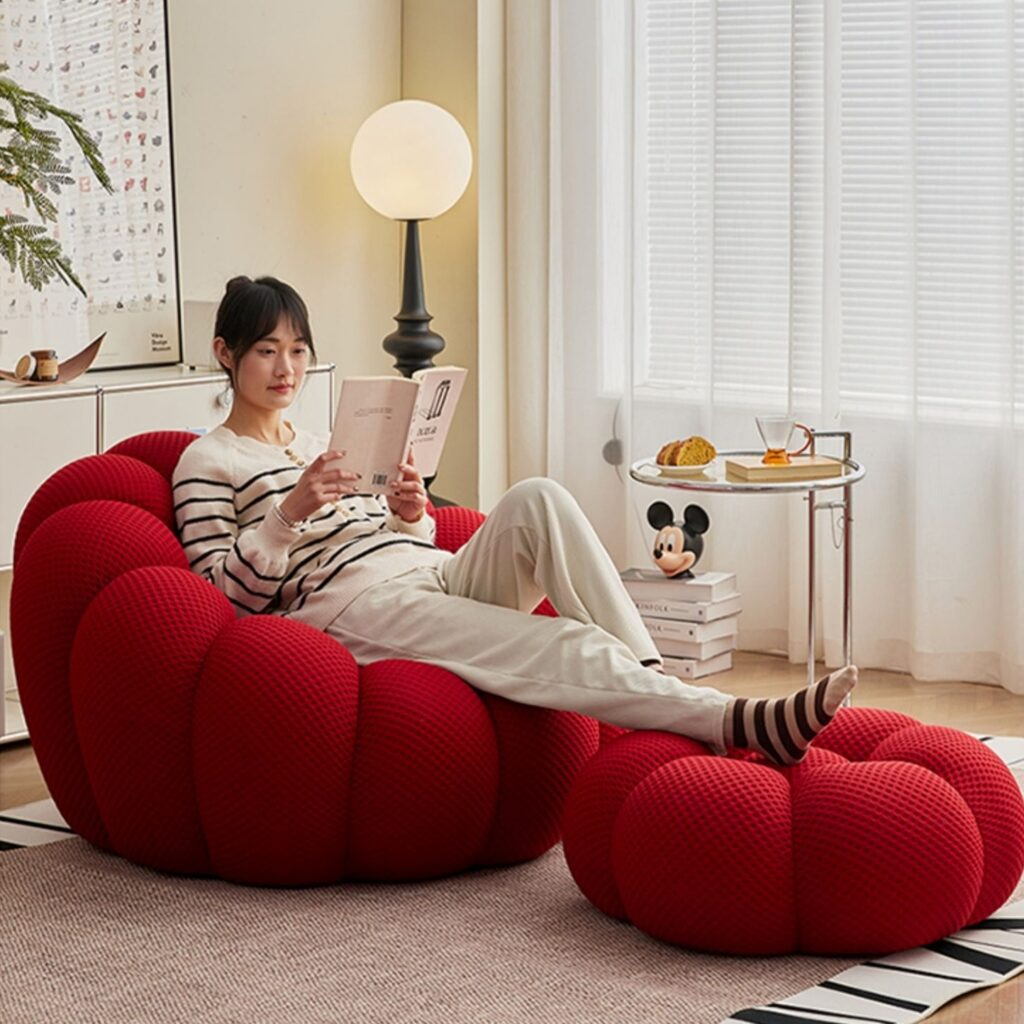 Ghế sofa đọc sách thư giãn kiểu dáng độc đáo