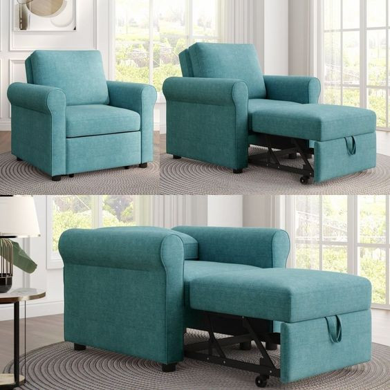 Ghế sofa giường đơn tiết kiệm không gian