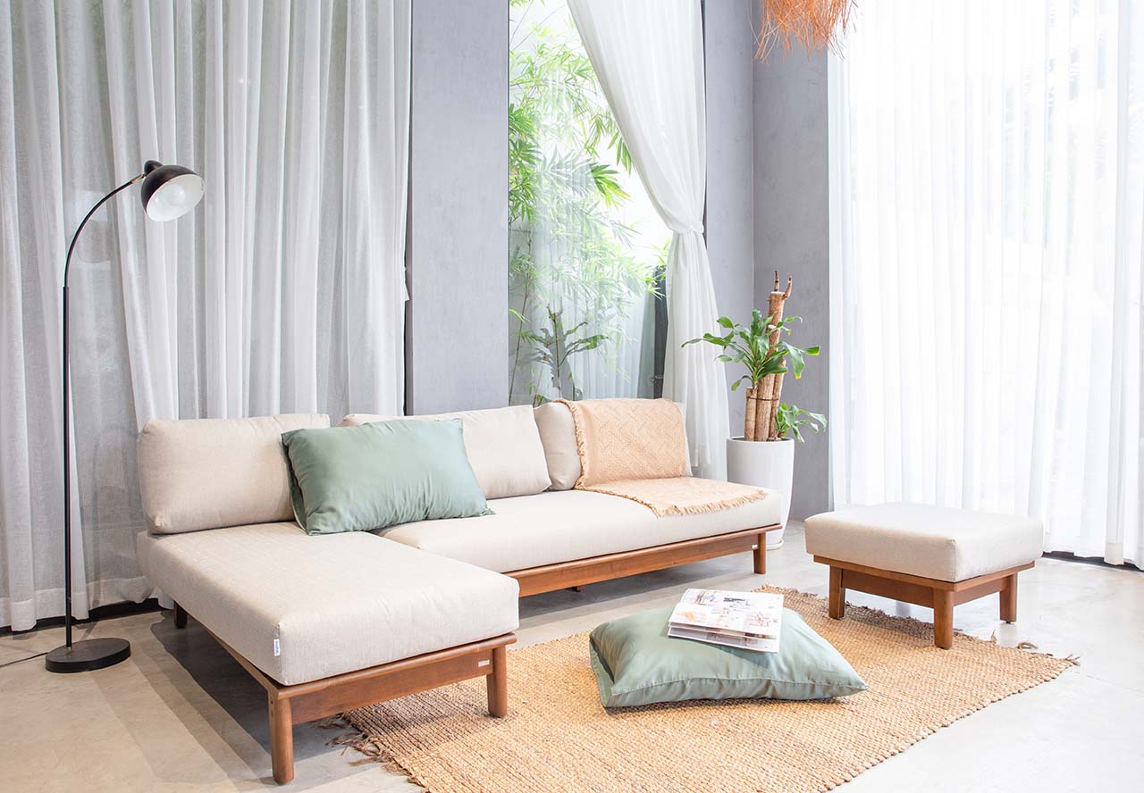 Mẫu sofa không tay vịn