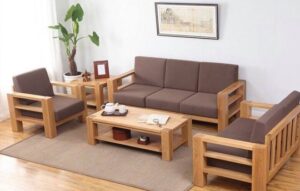 Cách khắc phục đệm ghế sofa gỗ bị lún